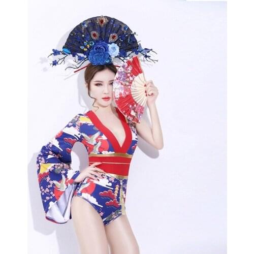 Cosplay Costumes DJ Woman Singer Retro Cheongsam Cos Clothing Bar DS Geisha Performance Sexy Dance Nightclub Gogo Costume,SC26