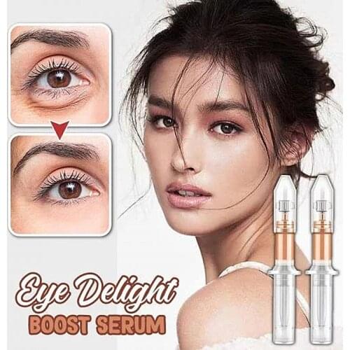 2Mins Instantly Eye Bag Removal Cream Eye Delight Boost Serum Effect Puffiness Wrinkles Fine Lines Dark Circles Remove TSLM1
