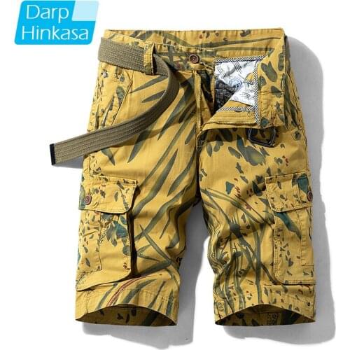 Summer Hot Casual Fashion Shorts Mens Casual Loose Five-point Pants Mens Shorts Outdoor Camouflage Overalls