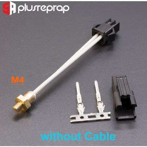 M4 Stud Screw-In Thermistor ATC Semitec 104GT-2 104NT NTC 100K 3950 for 3D Printer Extruder Hotend