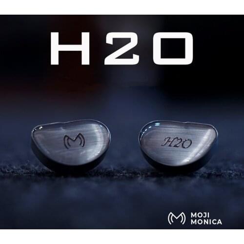 Moji Monica H2O Liquid Silica Gel DD+2BA HiFi Customized Music Monitor Studio Audiophile Musician 2Pin 0.78mm Earphones Earbuds