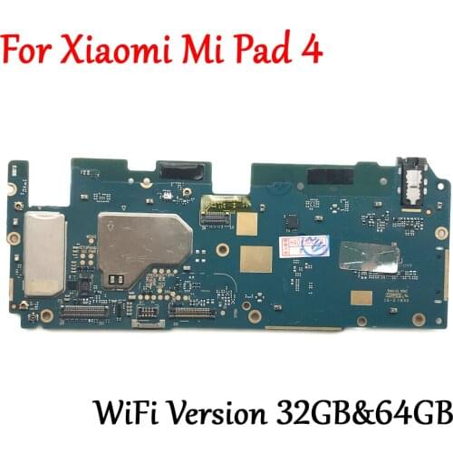 Original Tested Full Work Motherboard Logic Circuit Electronic Panel For Xiaomi Mi pad 4 MiPad4 MiPad 4