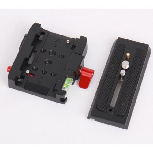 P200 Quick Release Plate Adapter Aluminum Alloy QR Plate for Tripod Manfrotto 501 500AH 701HDV 503HDV Q5