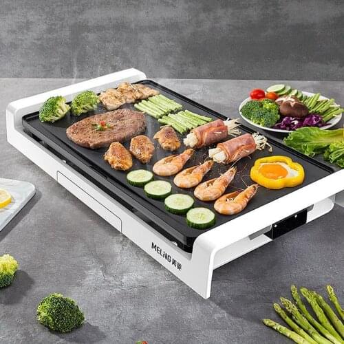Barbecue Oven Household Electric Oven Smokeless Grill Electric Baking Pan Korean Multi-function Barbecue Pan Teppanyaki Pan