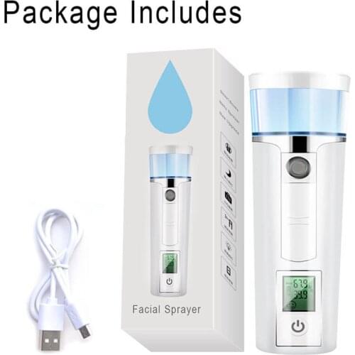 Portable Facial Mist nano Spray For Sensitive Skin Moisture Test Nano Sprayer