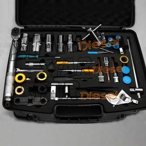 Common rail injector disassembly of 40 sets of electronic control fuel injection pump S0028 decomposition demolition pump tools