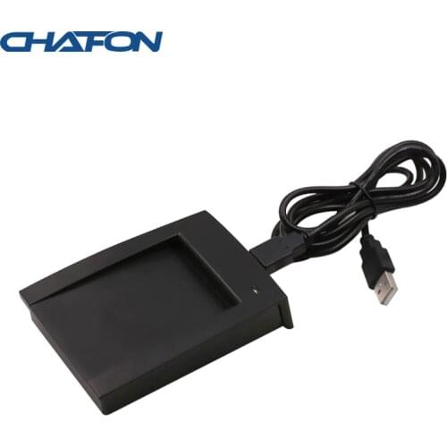 Chafon usb smart rfid card reader 8 digit hex output format iso14443a protocol for hotel management