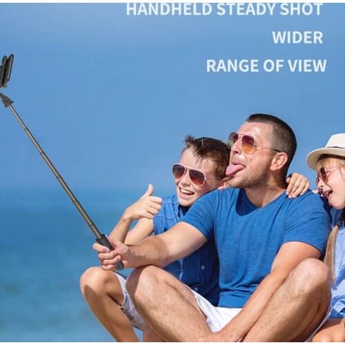 Y1AE Selfie Stick Tripod Phone Holder, Extendable Bluetooth Remote, Compatible for Smart Phones Action Camera, Anti-slip Feet