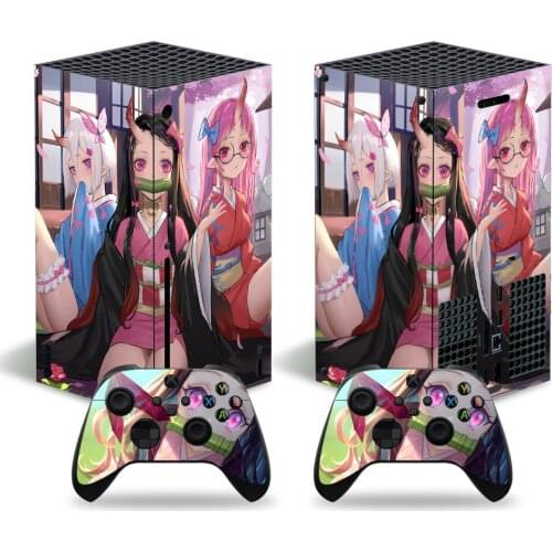 Mei Style Skin Sticker Decal Cover for Xbox Series X Console and 2 Controllers Xbox Series X Skin Sticker Viny 1