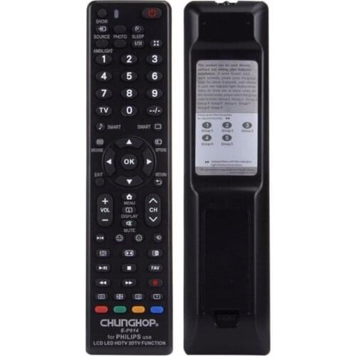 For Philips universal remote control compatible as original LCD, LED, HDTV and Smart TV