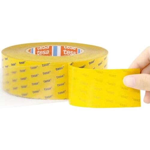 Tesa high temperature tesa51966 transparent pet film 0.2mm thick and 4965 the same strong double-sided adhesive