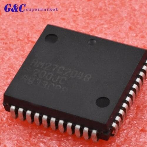 1/5PCS AM27C2048-200JC 7C204 PLCC-44 HIGH PERFORMANCE INTEGRATED CIRCUIT diy electronics