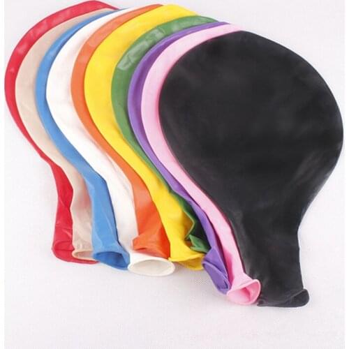 1PC 36 Inch 90cm Large Giant Oval Latex Big Balloon Solid Color Wedding Party Birthday Christmas Gender Reveal Home Decoration