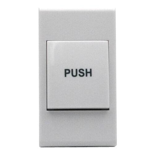 10 PCS ABS Plastic Door release button NC NO signal optional Wired type panic button auto restoration wall mounted