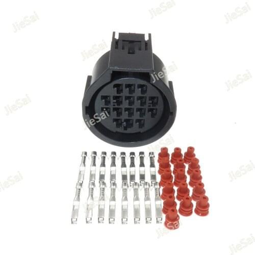 16 Pin 7283-3445-30 Head Lamps Automotive Waterproof Car Connector Light Socket For Land Rover
