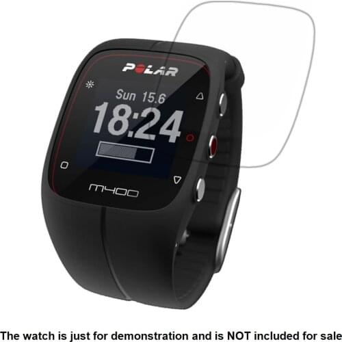 3x Clear LCD Screen Protector Guard Cover Shield Anti-Scratch Film Skin for Polar M400 Accessories