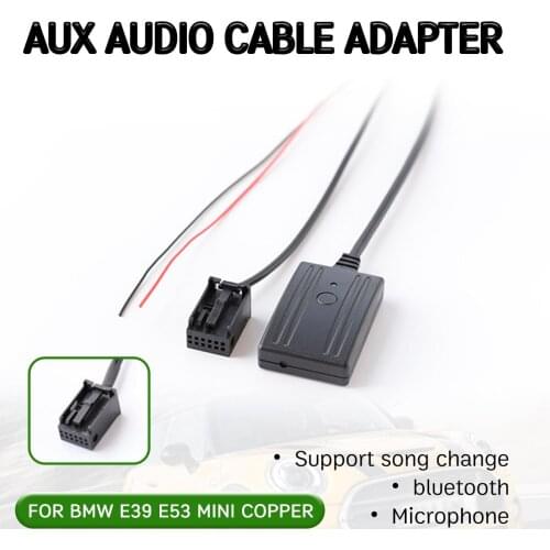 Bluetooth Aux Receiver Cable Adapter Hands-free Hifi for BMW E85 E86 Z4 2003-2008 for BMW E83 X3 2004-2010 for MINI COOPER