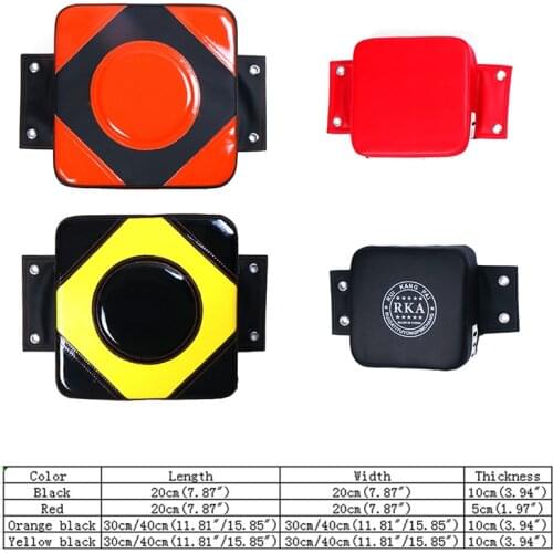 PU Leather Wall Punching Pad Punching Boxing Target Training Sandbag Sports Dummy Punching Bags Fighter Martial Arts Fitness