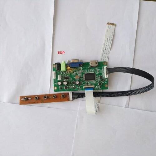 FOR UNIVERSAL COMPATIBLE N140FGE-EA2/N140FGE-E32 30pin 14" 1600X900 Screen Controller driver Board EDP LCD LED HDMI VGA