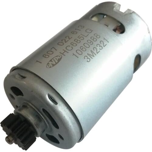 Good quality DC14.4V 16 Teeth HC685LG MOTOR DC Gear Motor for BOSCH 3601JA7400 GSB14.4-2 electric drill Screwdriver accessories