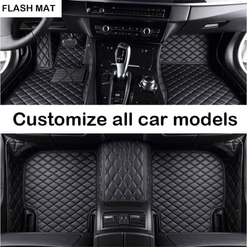 Custom 5 Seat car floor mats for lexus gs300 GX470 ct ES300 ES350 is250 all models car mats auto accessories