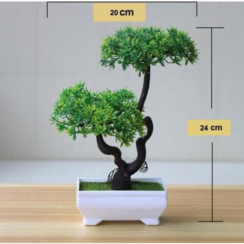 Colorful Artificial Plants Bonsai Small Tree Pot Plants Fake Tree for Home & Garden Decoration #04