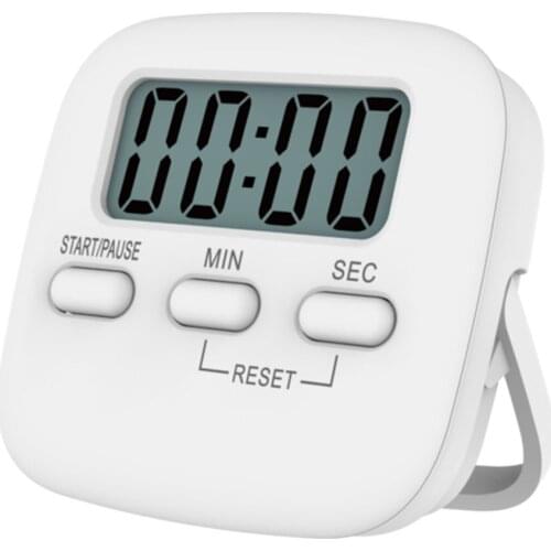 2pcs Kitchen Timer Cooking Baking LCD Display Countdown Student Lab Digital Timer Home Kitchen Gadget