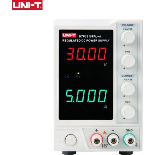 UNI-T Linear DC Power Supply UTP3313TFL-II UTP3315TFL-II Switching Voltage Reugulator 110V/220V Laboratory Repair DIY Multimeter