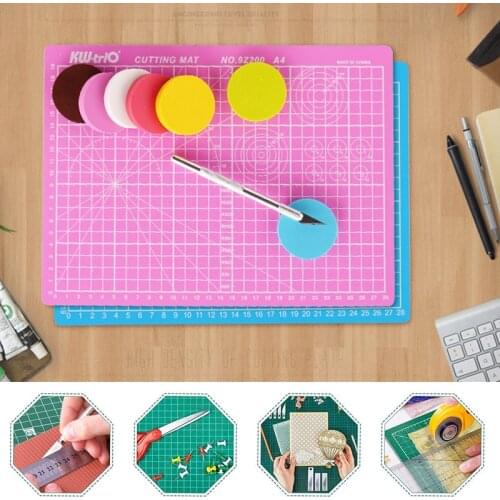 Pink Thickening Color Multifunction Pvc Self Healing Cutting Mat Cutting Pad Board Cutter Knife DIY Craft Tool Office Supplies