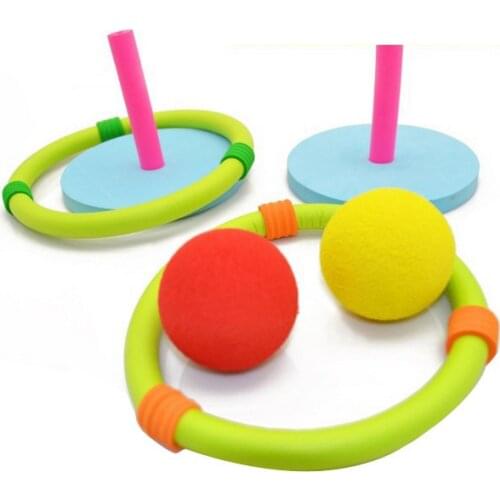 N155 Free shipping Multi - purpose sets of circle throwing circle of toys parent - child interaction indoor and outdoor sports