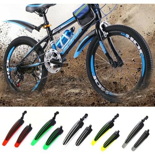 1 Pair Bicycle Front Rear Mud Guards Mountain Bike Tire Wheel Fenders Cycling Acessories 20-26 Universal New