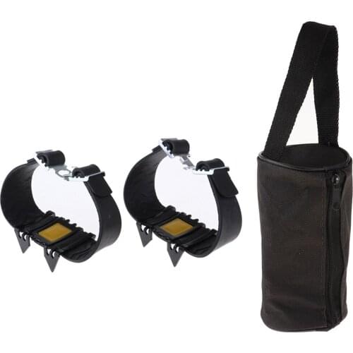 Men Women Simple Crampons Anti-slip Ice Snow Cleats Grips Cover for Winter