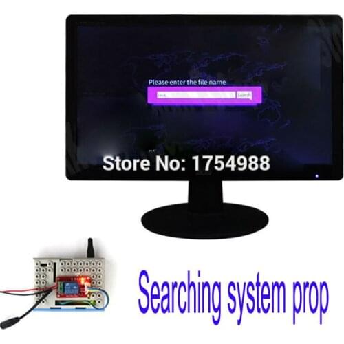 Real life room escape props searching system to get clues escape from chamber room adventure game props for Takagism game