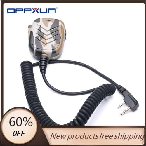 MT600 Handheld Microphone Speaker Mic for Walkie Talkie Kenwood TK3107 Quansheng Wouxun Puxing Baofeng UV-5R BF-888S GT-3TP GT-3