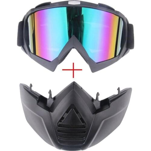 Sunglasses Cycling Glasses With Explosion-proof Lens Full Face TPU Material Motorcycle Glasses Okulary Gafas Anti-UV Goggles