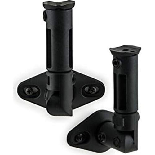 D-mount 161 SW-06K Universal Speaker Mounts Full Motion Speaker Wall and Ceiling Mount Bracket For Surround Sound Satellite