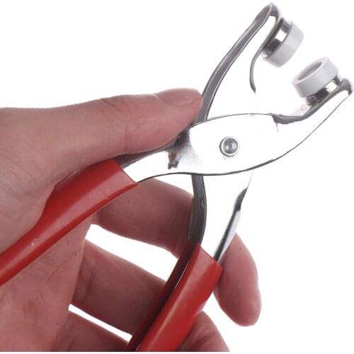 Rivet Snap fastener Hand Tool Button Plier Leather Belt Canvas Household Pincer