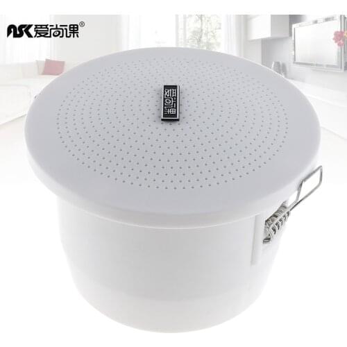 3 Inch 3W Waterproof Radio Ceiling Speaker Public Broadcast Background Music Speaker for Home / Supermarket / Restaurant