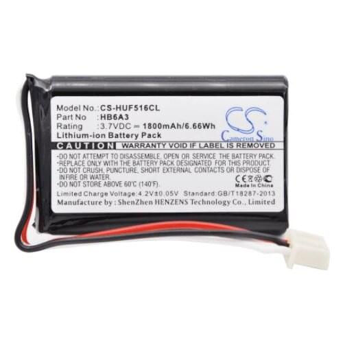 Cameron Sino 1800mAh battery for HUAWEI ETS5623 F501 F516 F530 FP515H HB6A3 Cordless Phone Battery