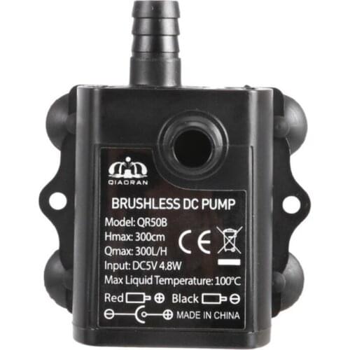 Decdeal Ultra-quiet USB Mini Brushless DC Water Pump DC5V 4