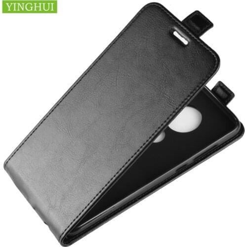 Phone bag For Motorola Moto G7 Plus Case Cover Luxury Leather Vertical Flip Wallet Phone Bag Case For Moto G7 Leather Case
