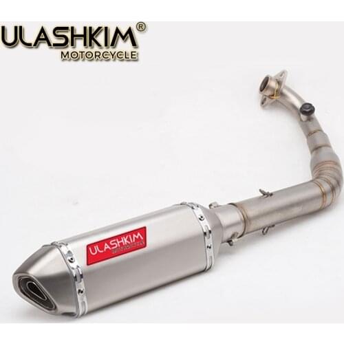 Motorcycle Full Exhaust System Front Pipe Link Muffler For YAMAHA BWS 125 150 X BWS125 Slip On