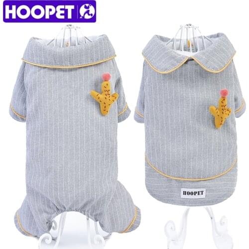 HOOPET Dogs Leisure Home Four and Two Feet Small Medium Dog Pet Casual Clothing