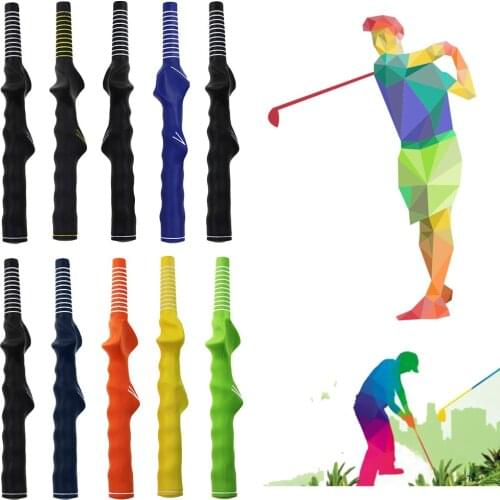 Golf Training Grip Right Left Hand Swing Practice Tool Breathable Club Proper