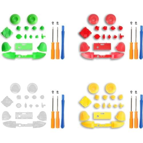 RB LB Bumpers Buttons for Microsoft XBox Series X S Controller Trigger Button Middle Holder with Screwdriver Tool