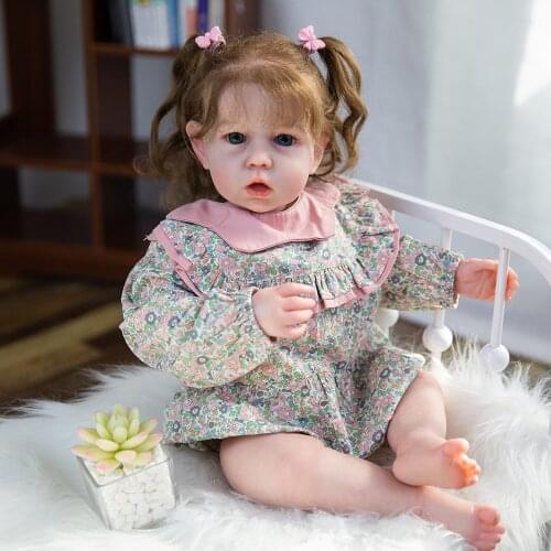 Hoomai New Design Reborn Baby Dolls Lifelike Cloth Body 51 CM Toddler Baby Toy Dolls For Kids Playmate Birthday Gift