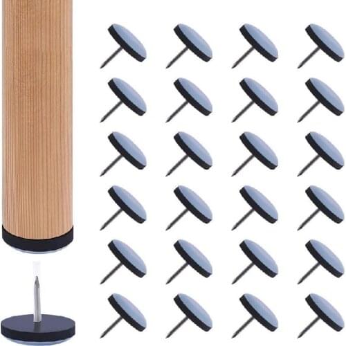 New 8pcs Furniture Sliders Chair Leg Movers Floor Protector Slider Pads Furniture Gliders for Hardwood Floors Carpet Table Sofa