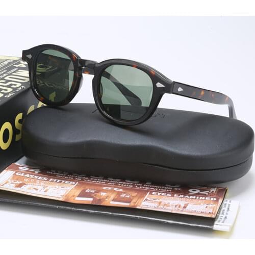 Fashion Johnny Depp Lemtosh Polarized Sunglasses Men Women With Case$Box Luxury Brand Designer Sun Glasses For Male Female