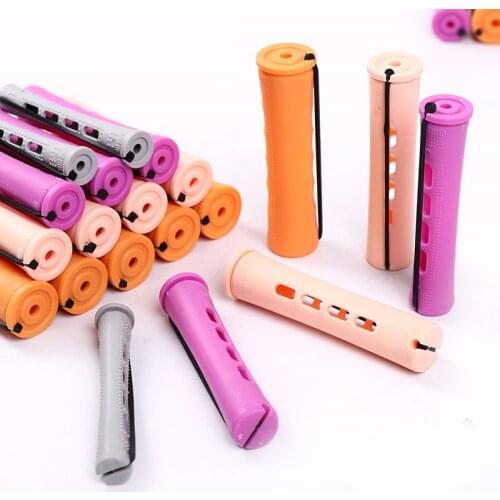 Hair Perm Rods Set . Cold Wave Plastic Perming Rods Hair Curling Rollers for Women Long Short Hair Hairdressing Styling Tools
