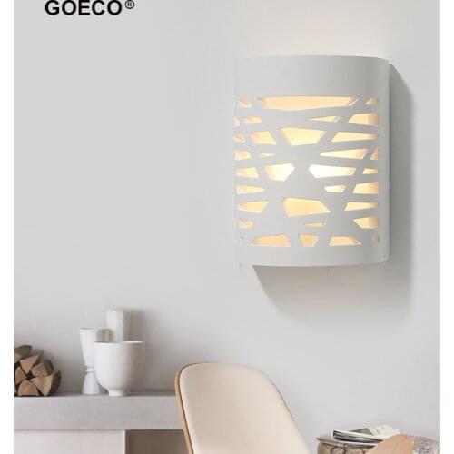 Minimalist Plaster Wall Light Modern Wall Lamp Living Room Bedroom Dining Room Restaurant Bedside Corridor Hallway G9 220V